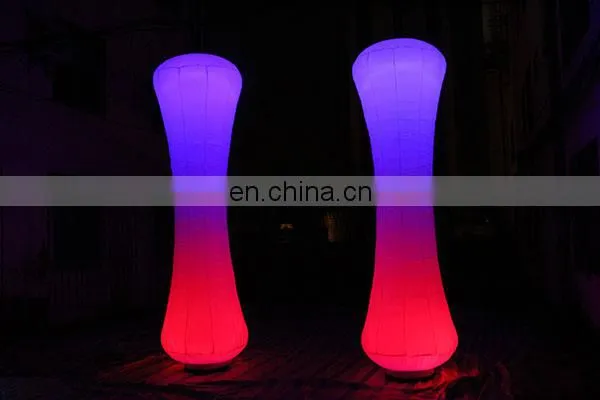 Ningbang inflatable led pillar decorative wedding pillars for sale