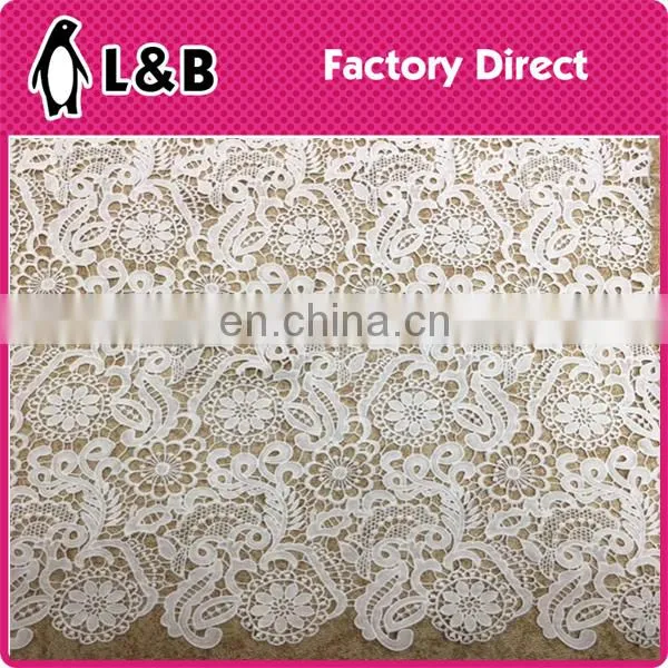 new design popular embroidery milk silk fabric