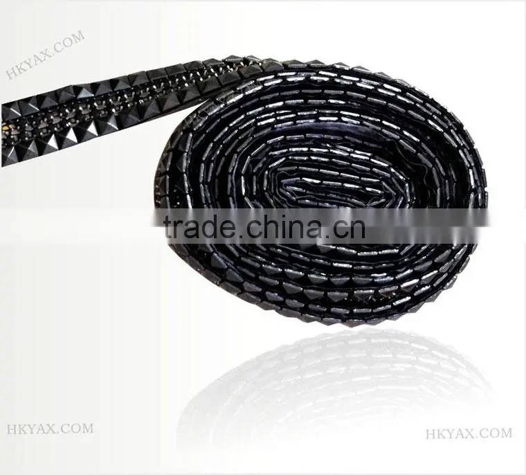 High Quality accessories dress Rhinestone trimming, cup chain rhinestone;rhinestone cup chain