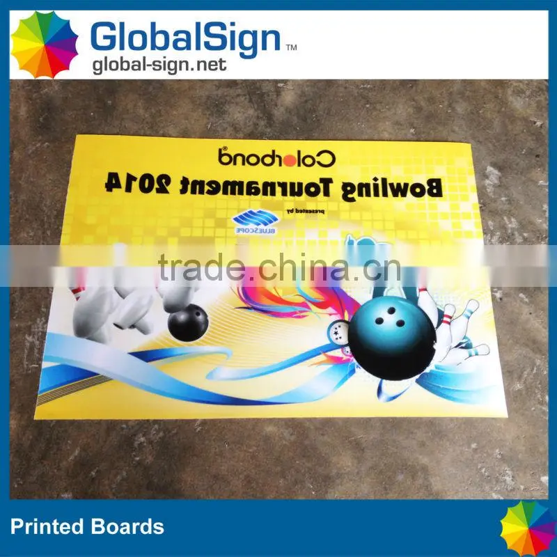 Shanghai GlobalSign Printed PP Corrugated Boards, PS Foam Boards