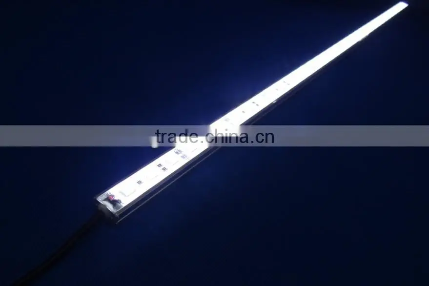 IP68 aluminum led strip for outdoor lighting/SMD5050 flat aluminum led strip/ IP68 12V/24V aluminum led strip
