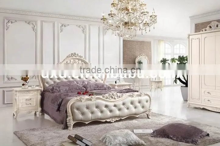 Classic French style bed room furniture,antique french style beds