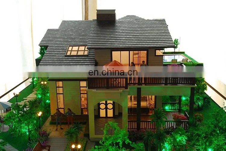 Model Product model miniature house ,handmade architectural villa model