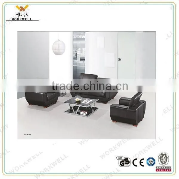 WorkWell latest design wooden sofa set with cheap price kw-801