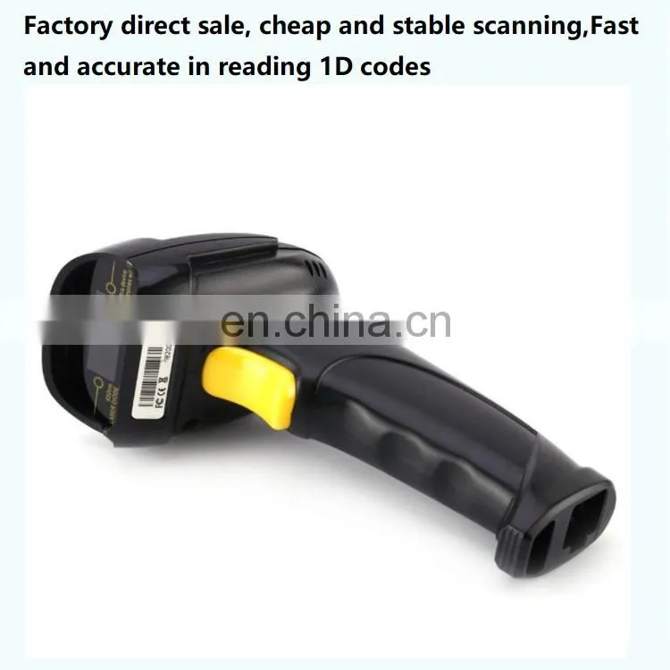 2019 Best price Wired Portable Handheld USB Bar Code Reader cheap 1d Laser barcode scanner