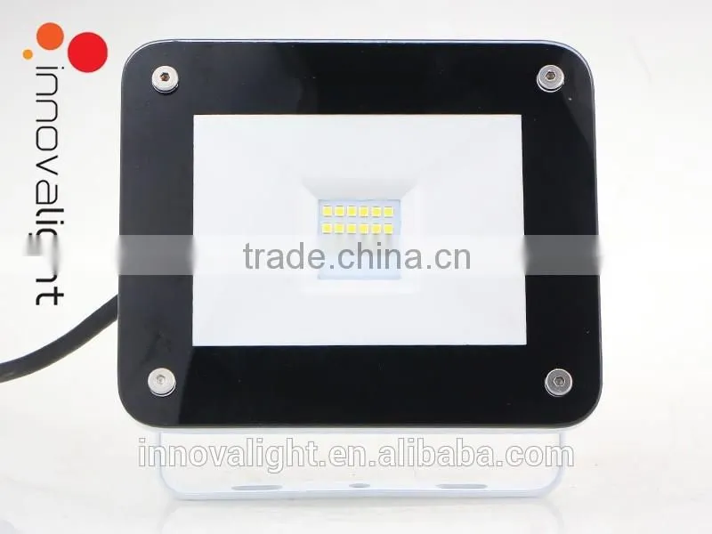 INNOVALIGHT Popular SMD2835 10W Glass LED Flood Light with sensor
