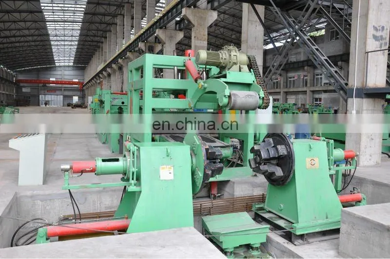 High Quality High Speed Steel coil opening leveling and Cutting to Length Machine