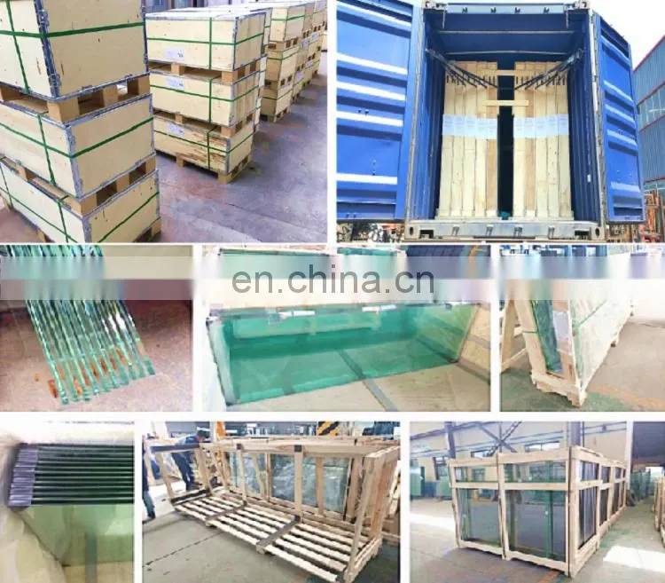 2021 Manufacturer low price quality white window Pvb reflective three layer tempered laminated glass