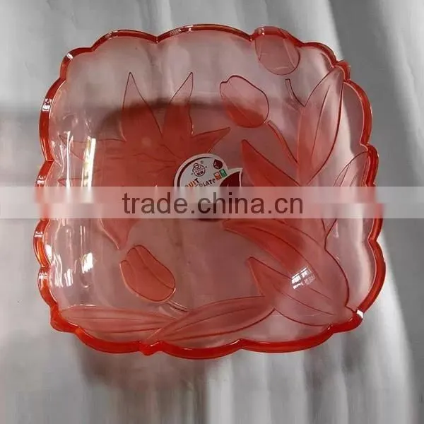 New products listed AS Plastic rectangle fruit tray for kitchen