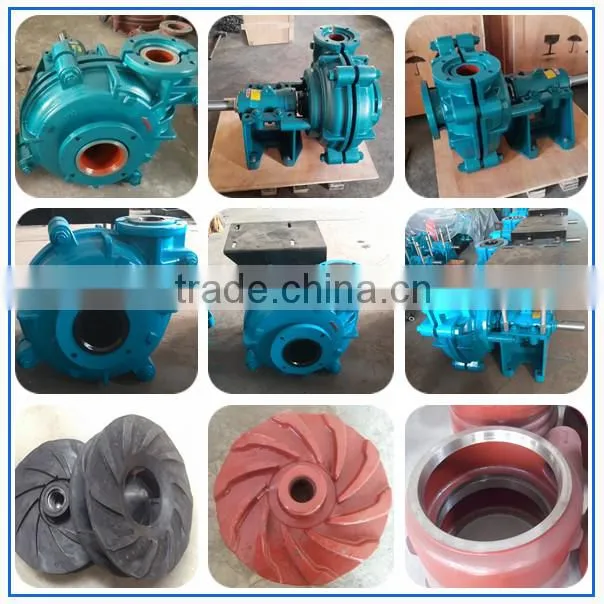 High Abrasive Resistant Metal Slags Slurry Pump