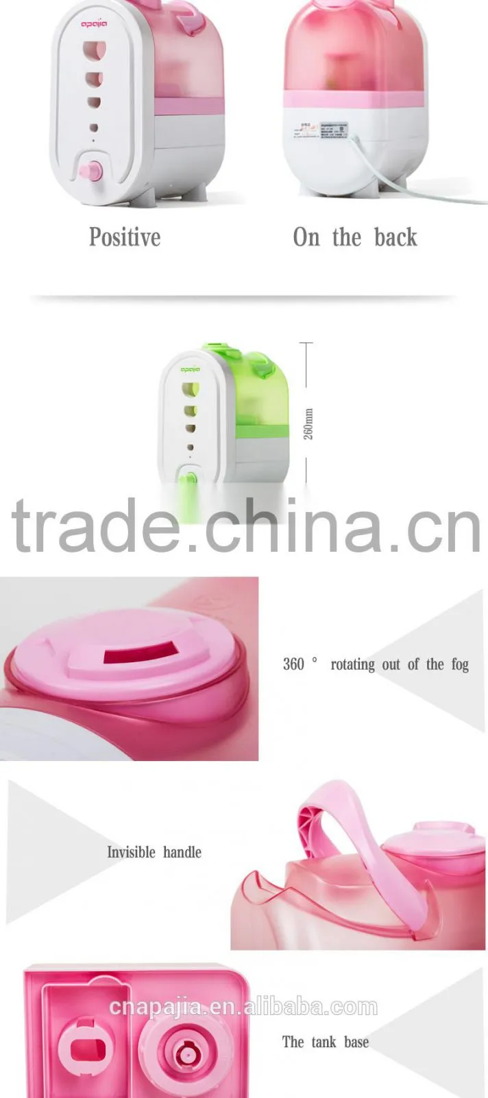 love pot cut usb desktop air humidifier
