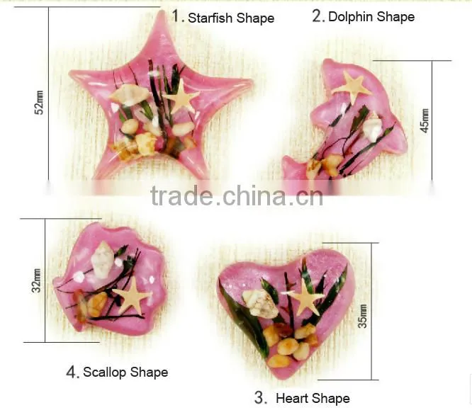 Sea Life Fridge Magnet Resin Magnet Decoration (Pearl)