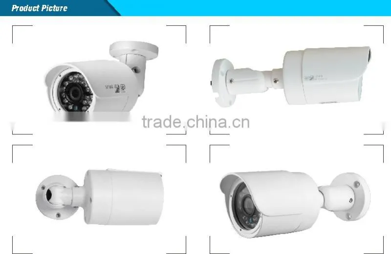 H.264 2.0MP cmos image sensor full hd cctv camera Color IR Mini Bullet network camera ip