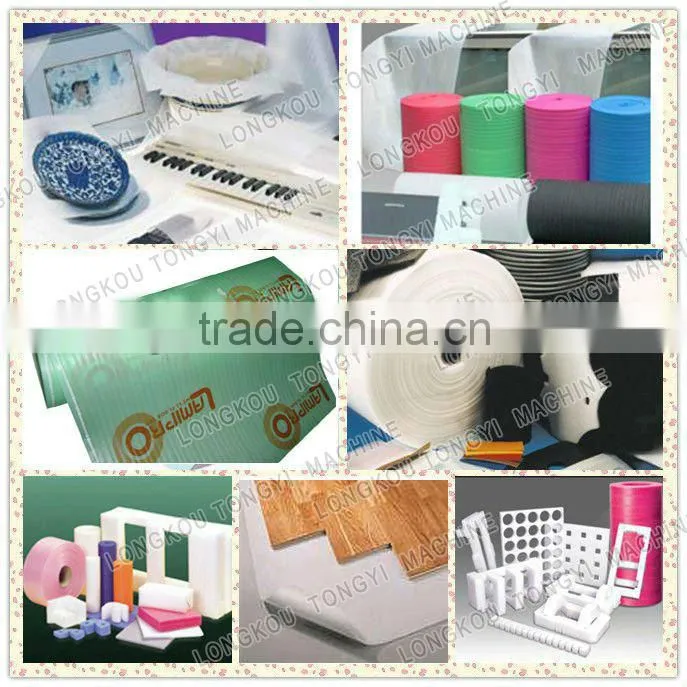 Advanced processing PE foamed sheet plastic extrusion line