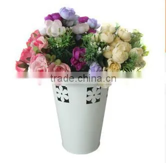 CCGB-G105 New Available Metal flower bucket, garden bucket, creative bucket