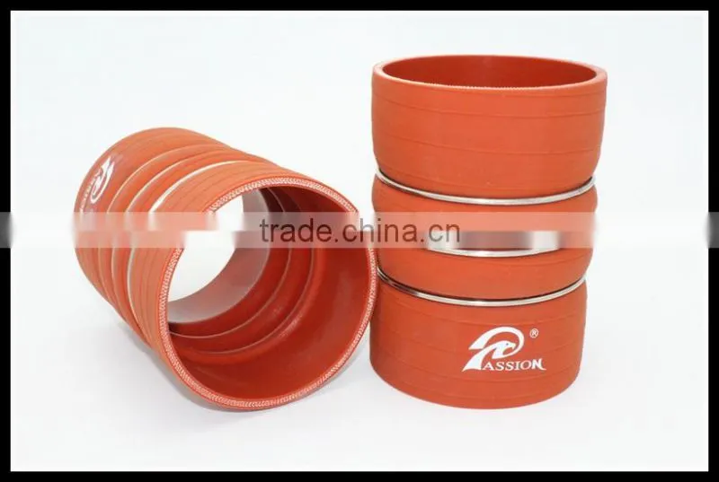 Multi-Humps Smooth Surface Silicone Hose From Radiator To Engine