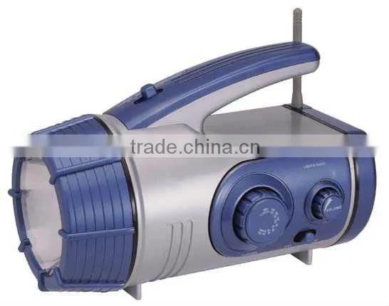Emergency Torch Radio with waterproof speaker