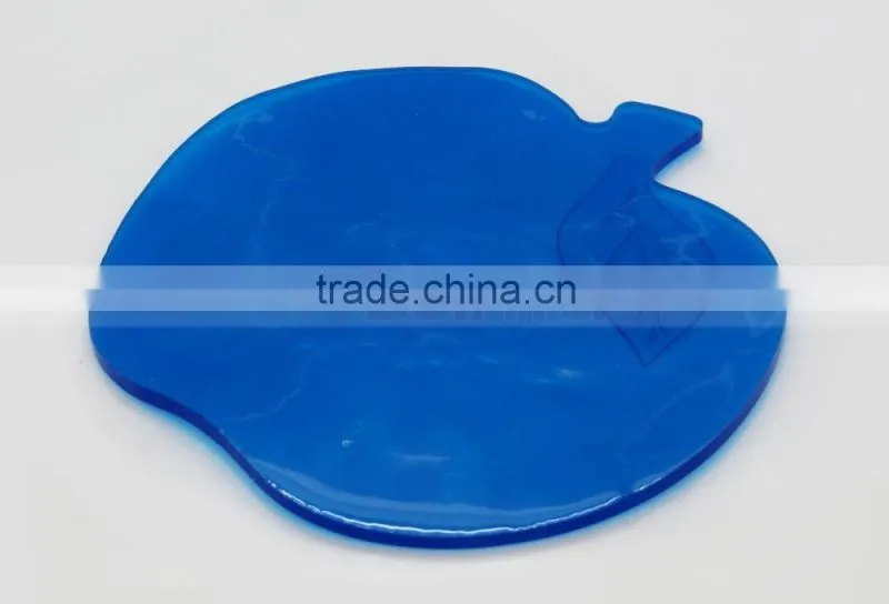 9.5*9.5 CM PU Personalized Apple Shape Sticky Pad