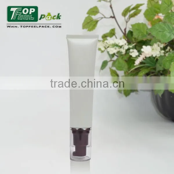 China Wholesale 30ml 50ml 100ml Plastic Cream Tube with Airless Pump Spray