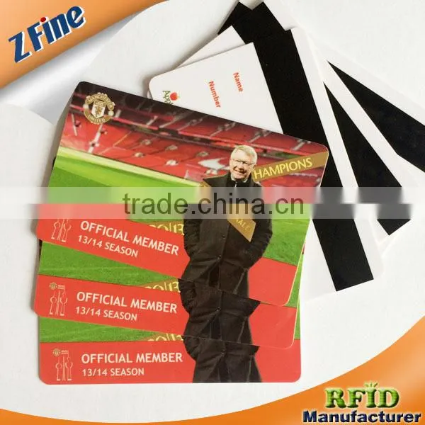 cmyk gold embossing pvc business card with icd