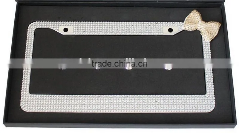 Bling Crystal License Plate Frames