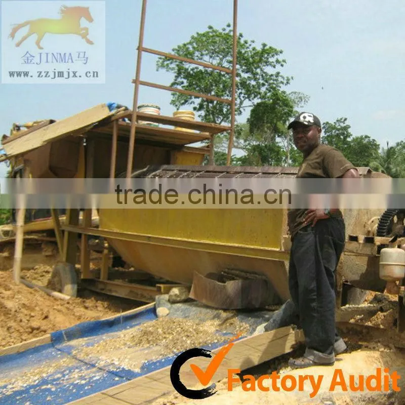 China Supplier Gold Separating Machine Trommel Screen