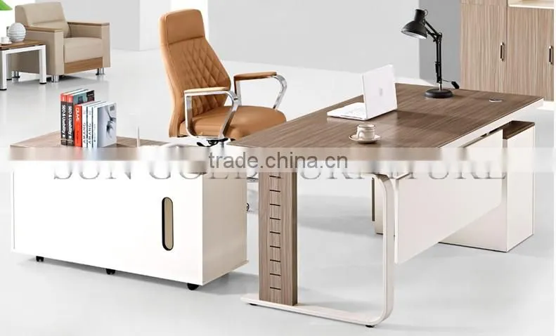 factory outlet selling office wooden steel negotiation table(SZ-ODT663)
