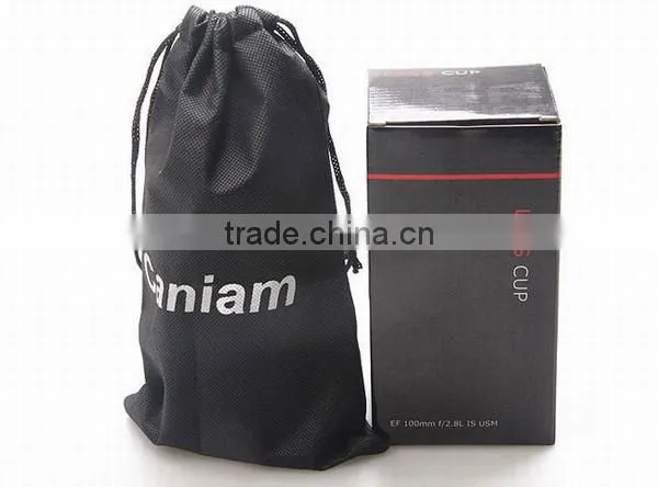 2nd Generation Camera Lens Tea Coffee Cup Mug Stainless Steel for Canon Black 24--105mm