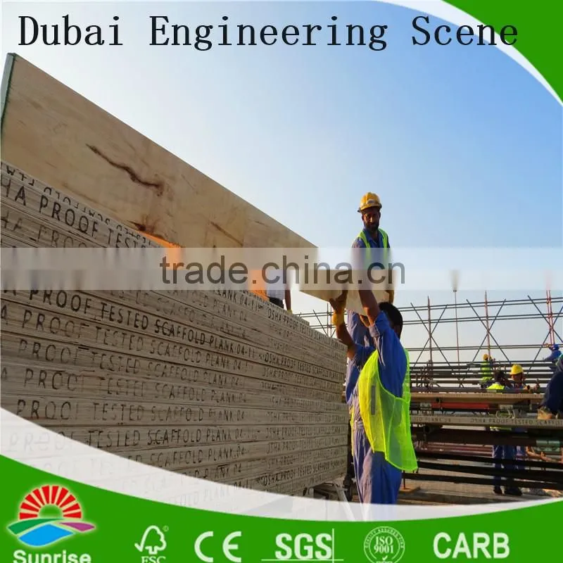 China wood scaffold plank