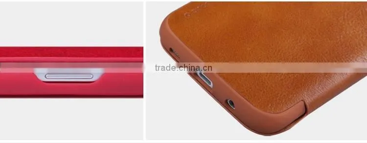 Nillkin Brand Qin Series Luxury Card Holder Case for Samsung S7 Edge Shockproof Flip Leather Case MT-5515