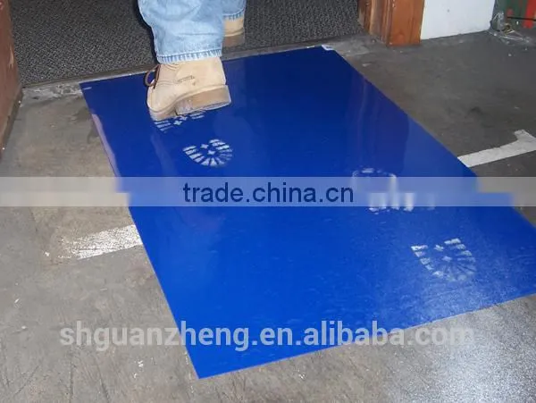 Plastic sticky mat, sticky mat of protective film