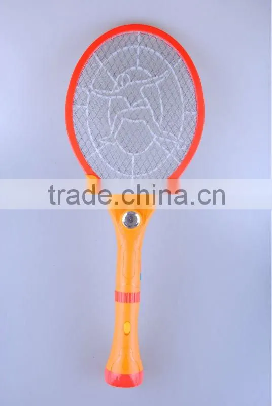 Europlug 7 led flashlight rechargeable mosquito swatter