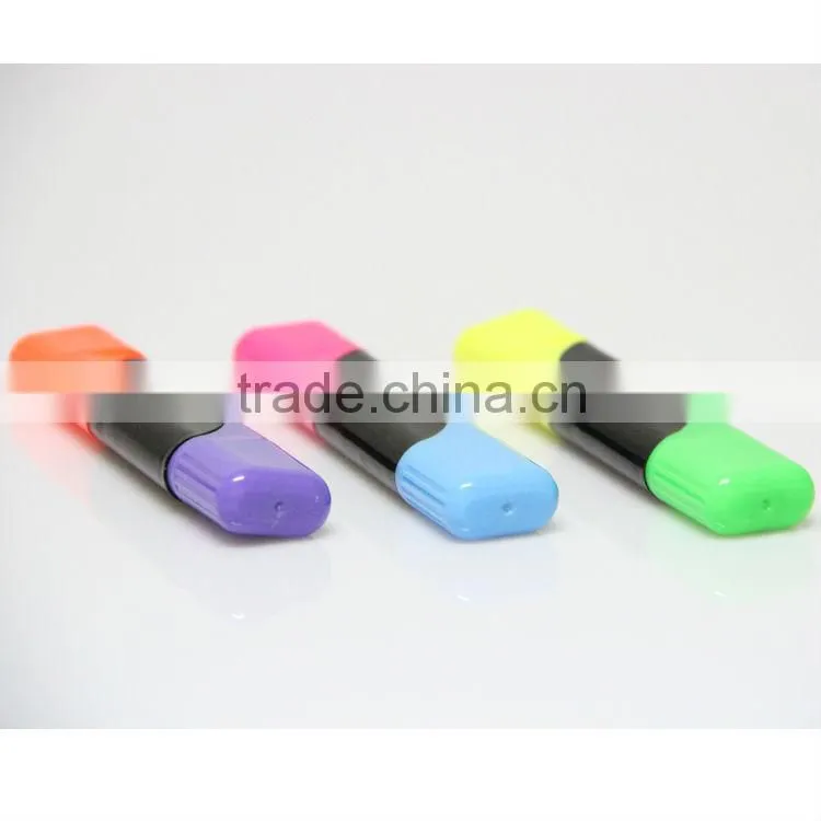 Multi color high quality W6012 double shape flourescent marker