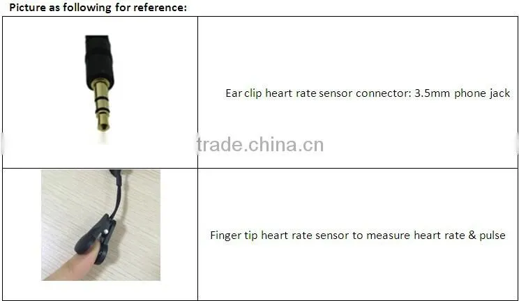 CooSpo Health Care Realtime Infrared Sensor Heart Rhythm