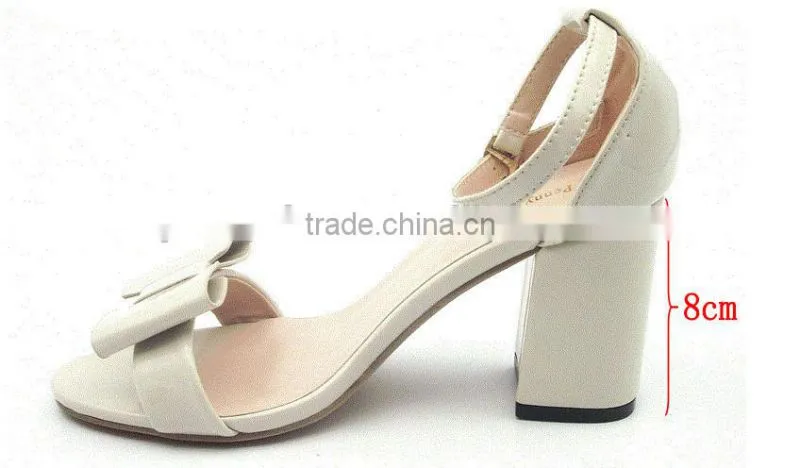 new fashion thick heel office lady summer sandals