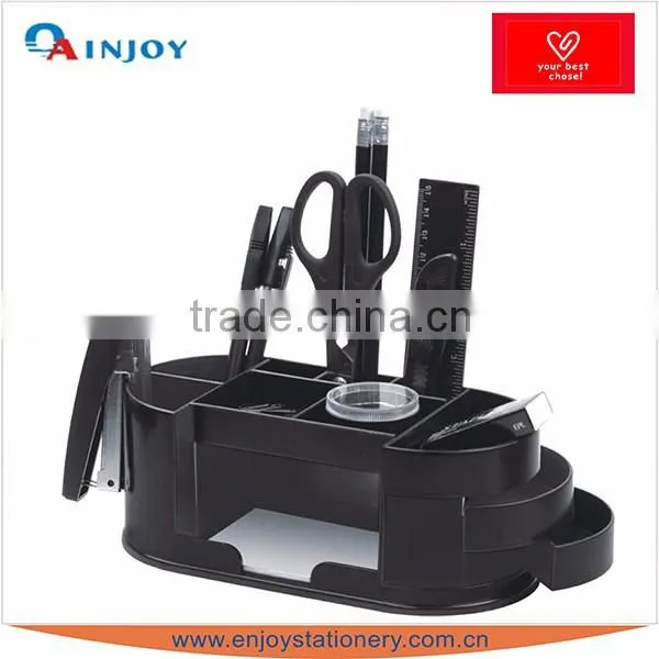 desktop stationery holder with stationery
