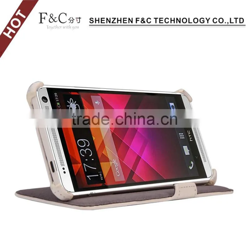 New Design For HTC ONE Max Moible Phone PU Leather Wallet Case leather flip case for htc mobile phone