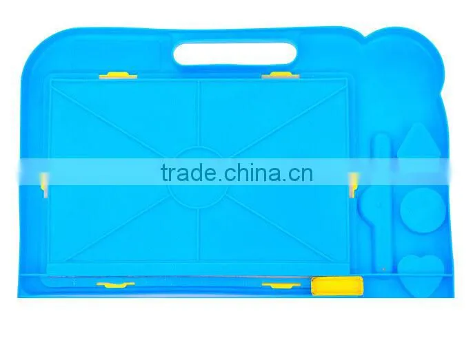 2015 now style kids plastic magic drawing board with abacus