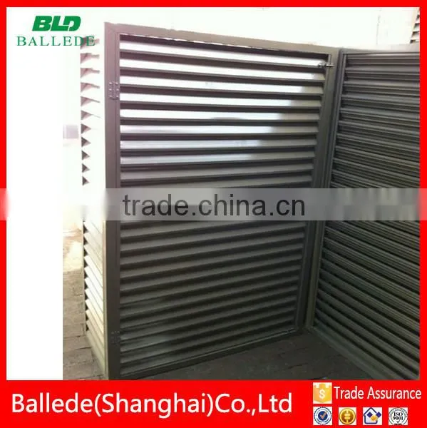 hot sale easy install exterior louver fence