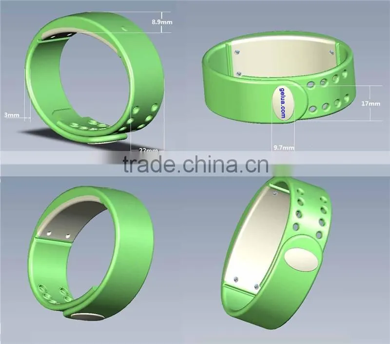 Lastest W2 Silicone USB Sport Fitness Bracelet For Mobile Phone