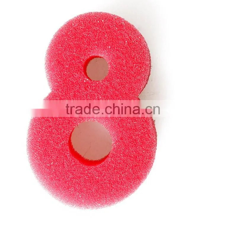 2016 Children DIY Colorful Digit Shape Mini Foam Brush