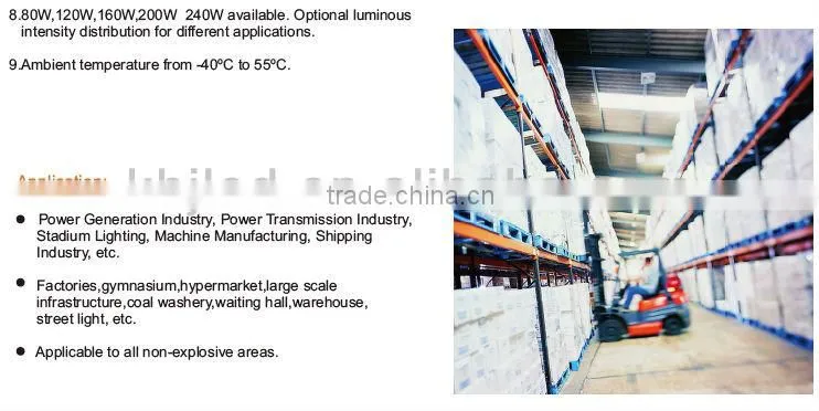 240W High Quality LED IP66 For Indutrical Lighting