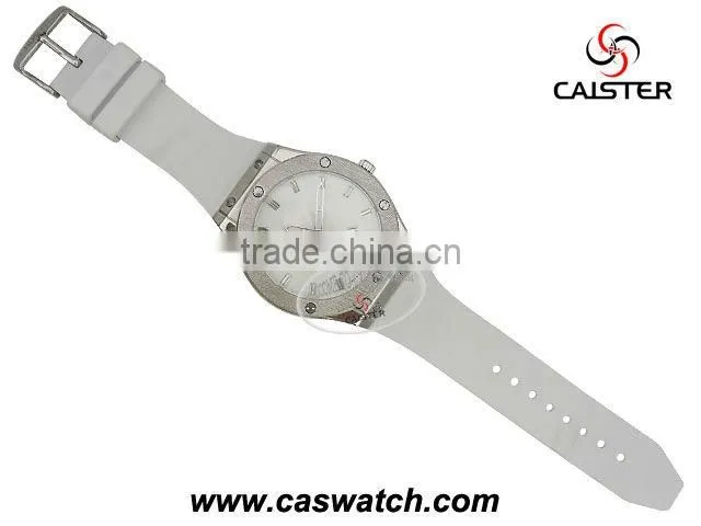 White USA Branded replicaaa watches with Swiss movement.
