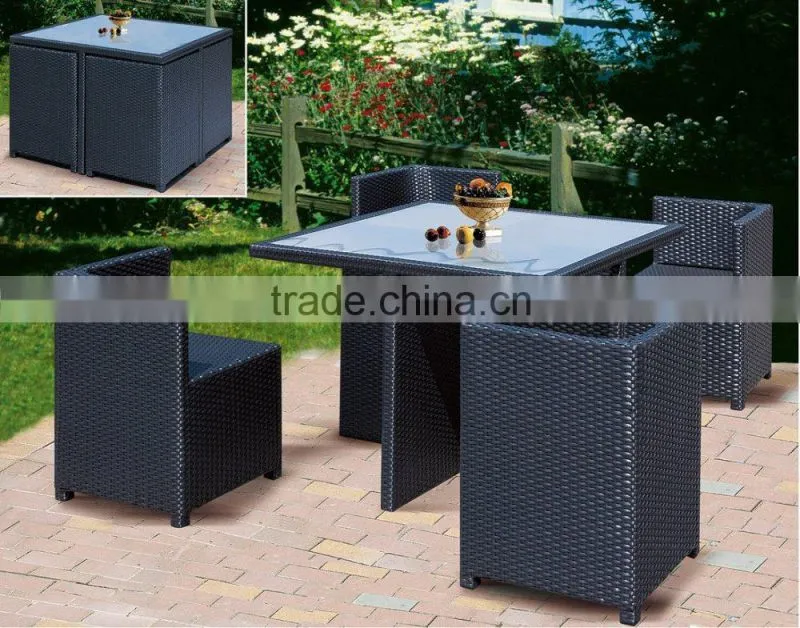 Hot Sale Outdoor Synthetic Resin Round 4,5,6,8,10,12 Seat Table Chairs Sofa Set Poly Rattan Garden Furniture