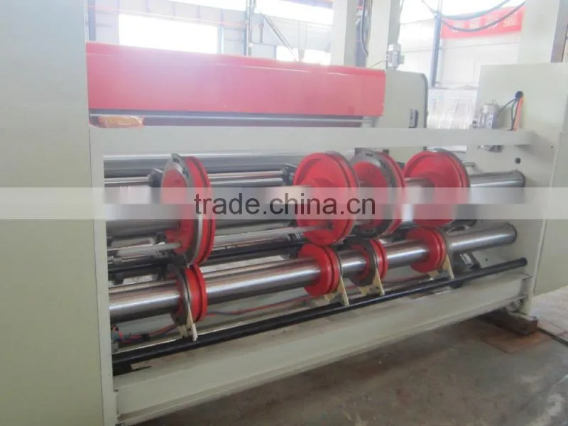 Automatic corrugated carboard carton box making machine prices