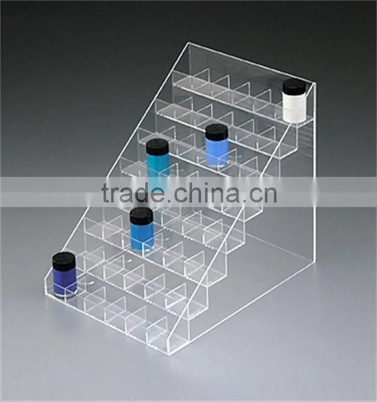 Tiers Acrylic Enamel Display Storage Holder in Mall acrylic display clearomizer holders