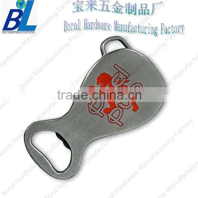Silk printed logo types of belt buckles in zinc alloy