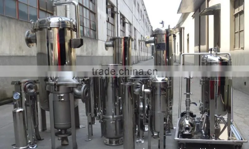 stainless steel bag housing/dust collector filters