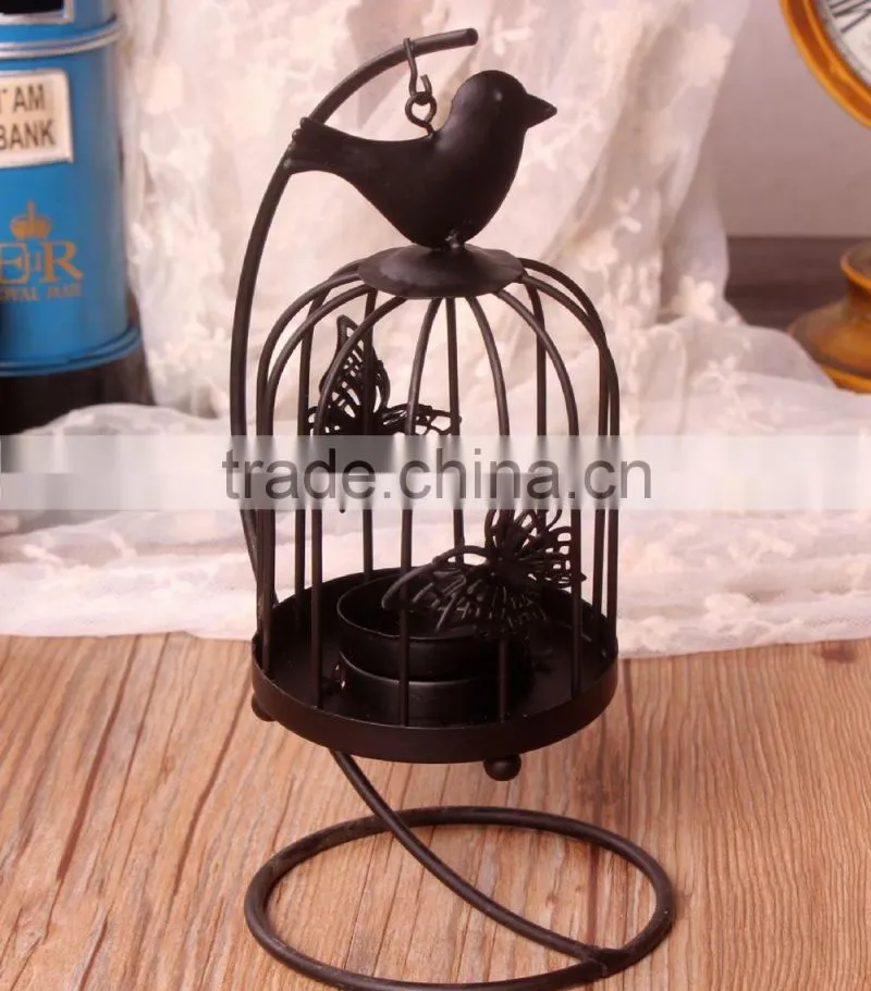 chinese bird cage candle holder for wedding
