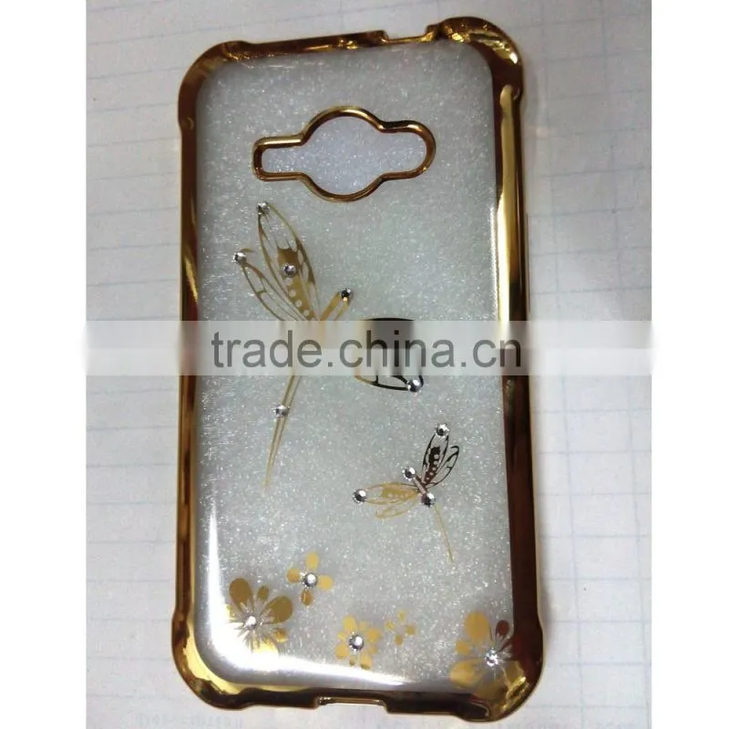 CLEAR Hard Back Silicone TPU Bumper Case Cover For Sony